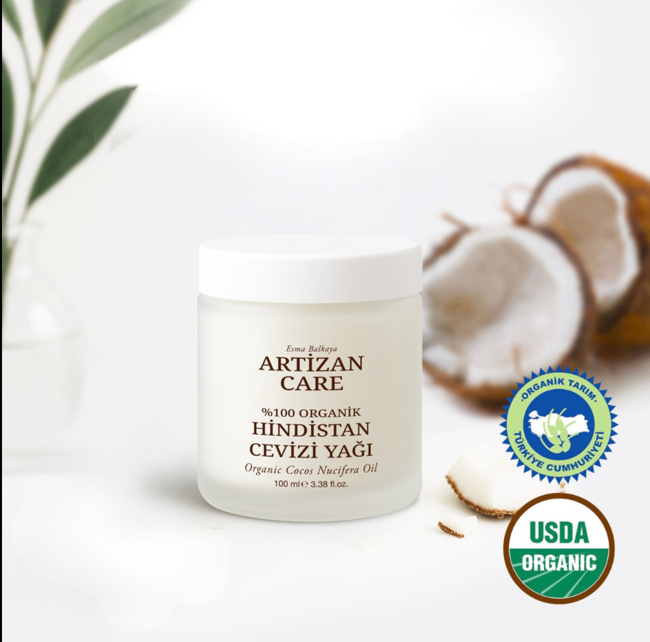 Biologische kokosolie