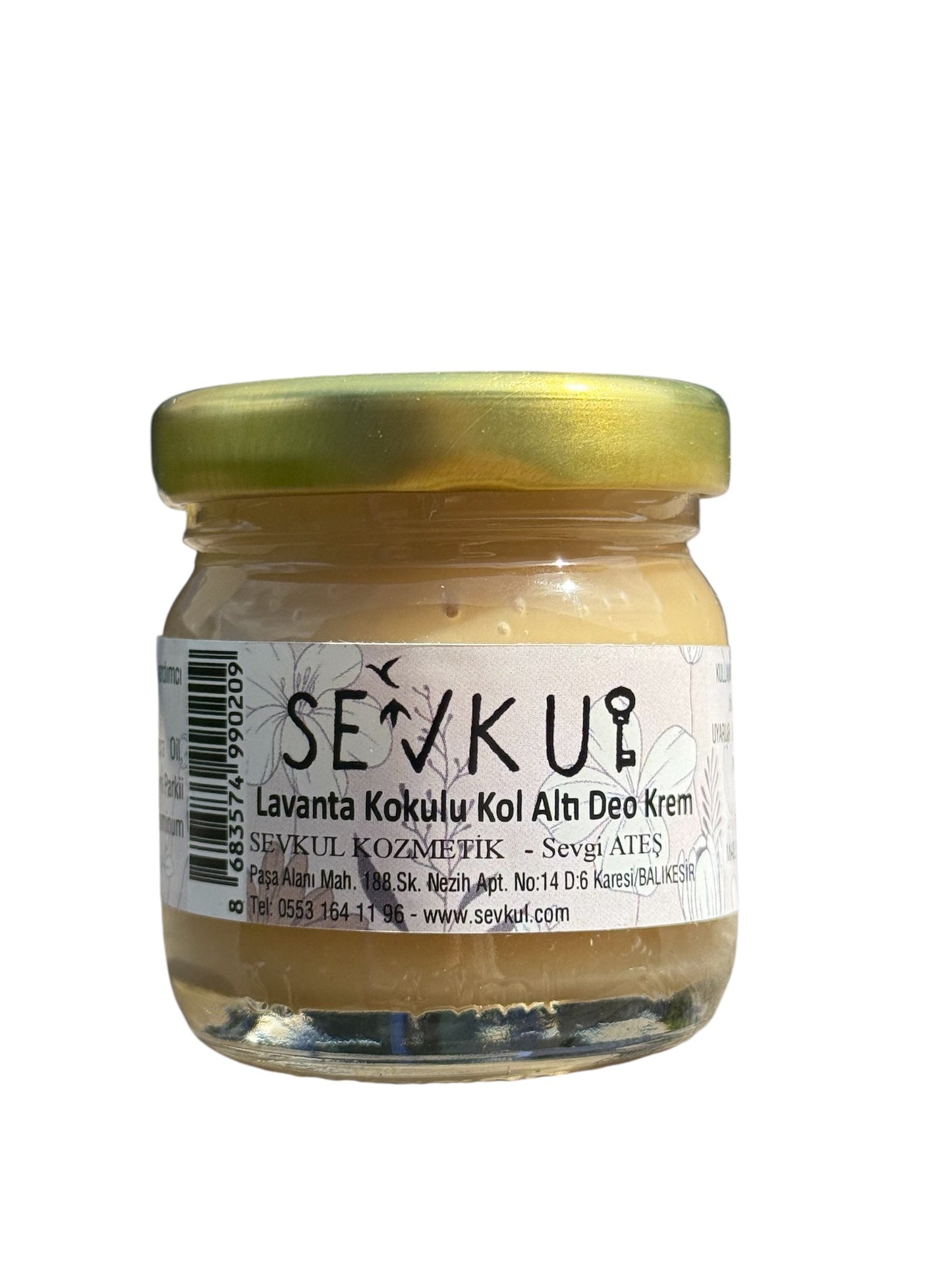 Antibacteriële okselcrème