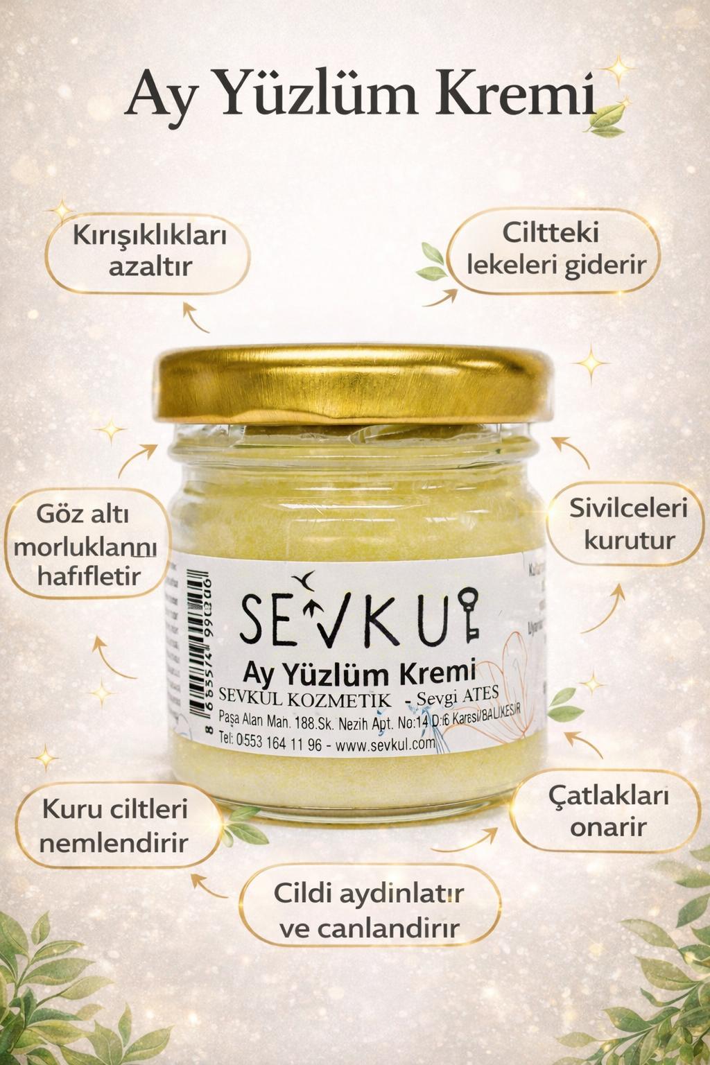 Natuurlijke gezichtscrème