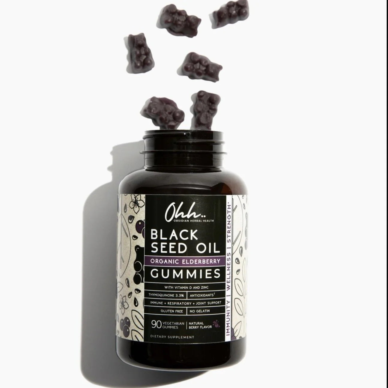 Black Seed Oil Gummies 90 stuks