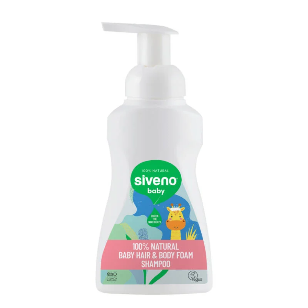 Siveno Natuurlijke Schuimende Baby Shampoo