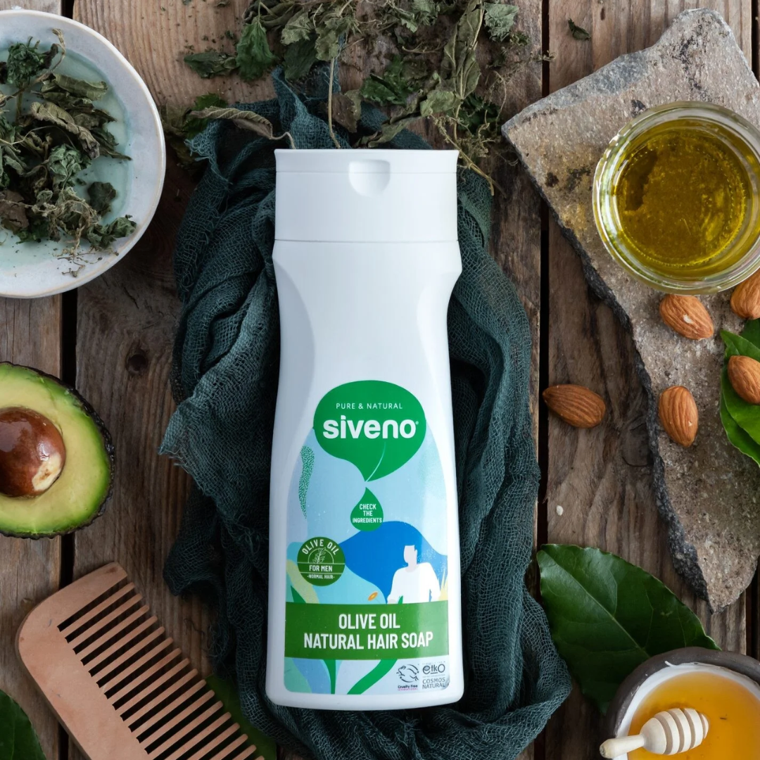 Natuurlijke Olijfolie Shampoo voor Mannen