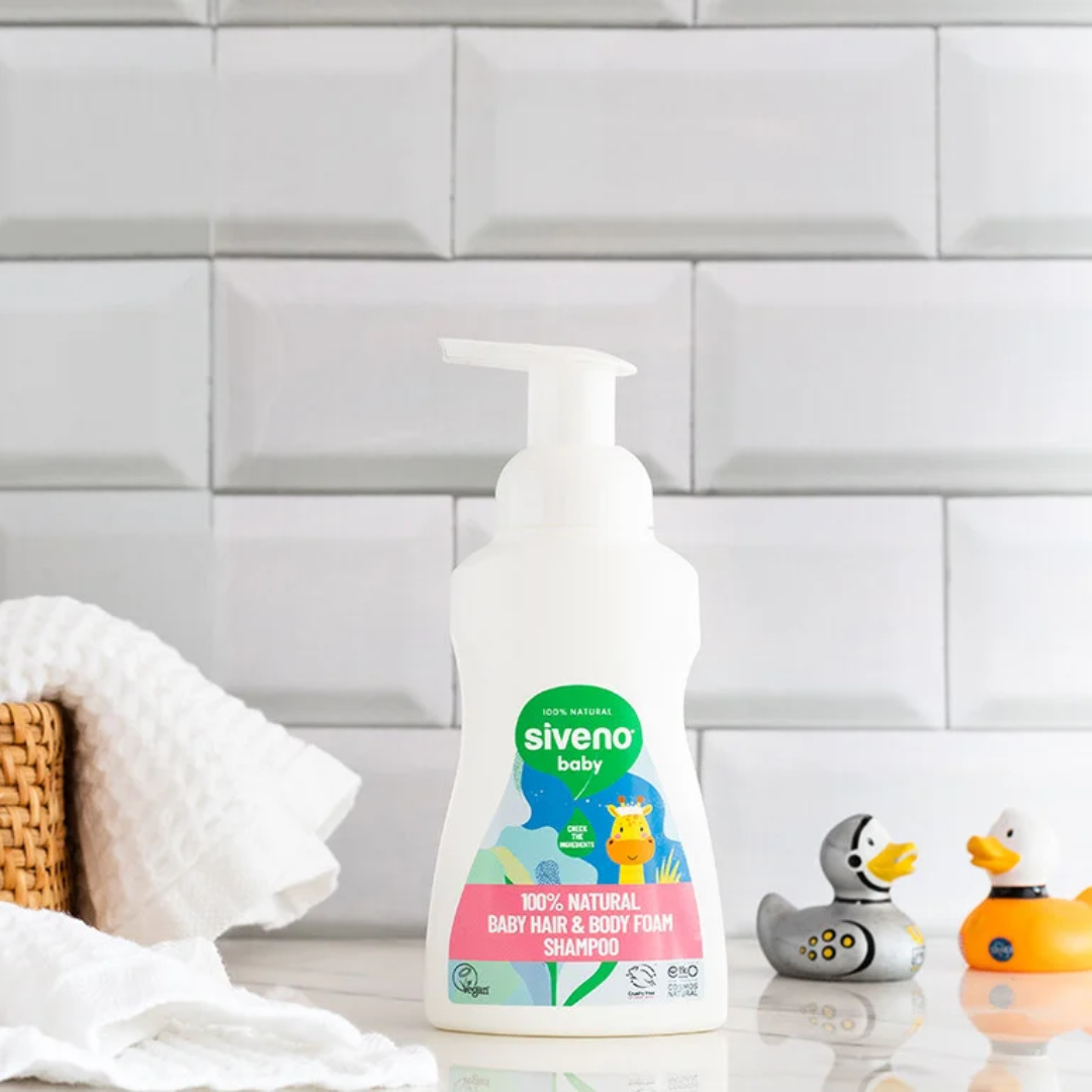 Siveno Natuurlijke Schuimende Baby Shampoo