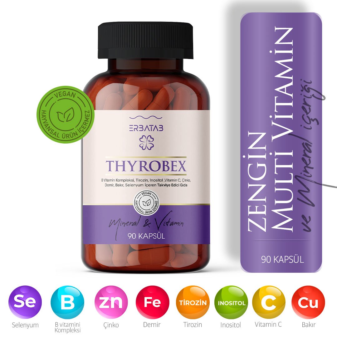 Erbatab Thyrobex Multivitamine en Mineralen