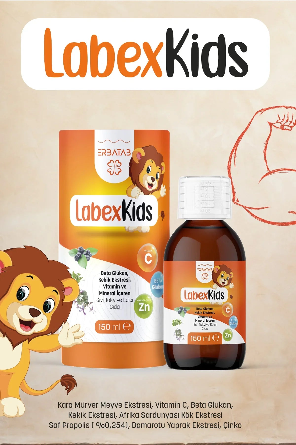 ERBATAB Labex Kids Multivitamine