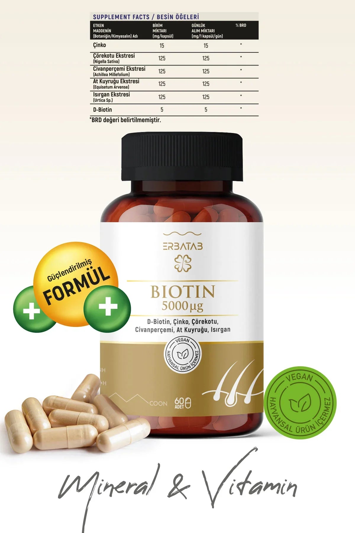 ERBATAB Biotine