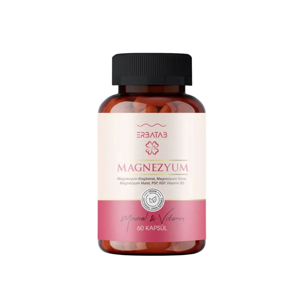 Erbatab Magnesium Triple Form + B-vitamines