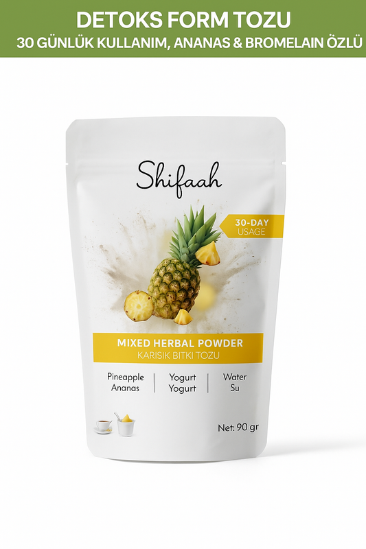 Natuurlijk detoxsupplement met bromelaïne en ananasextract