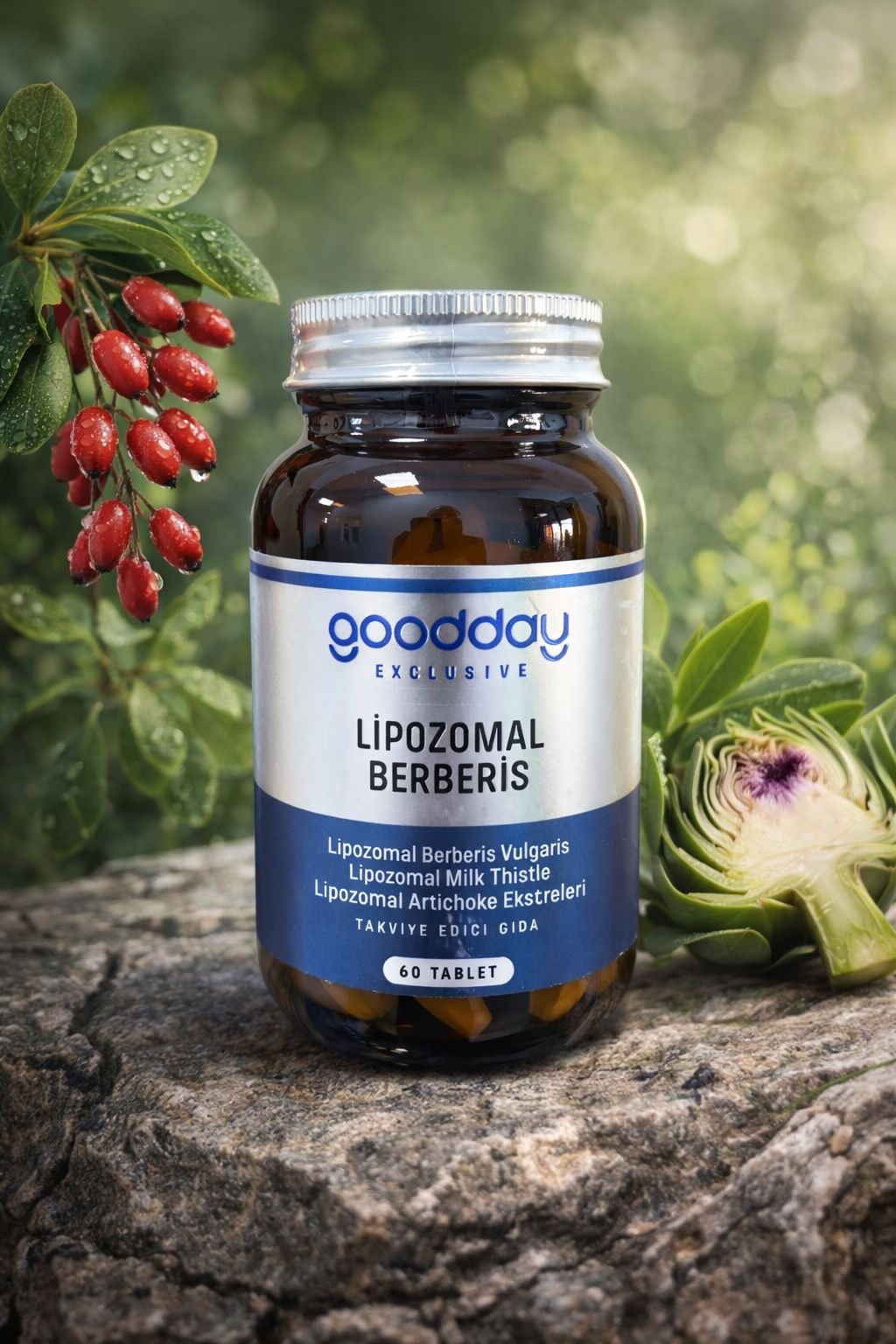 Liposomaal berberine supplement (Berberis Vulgaris) | 60 capsules