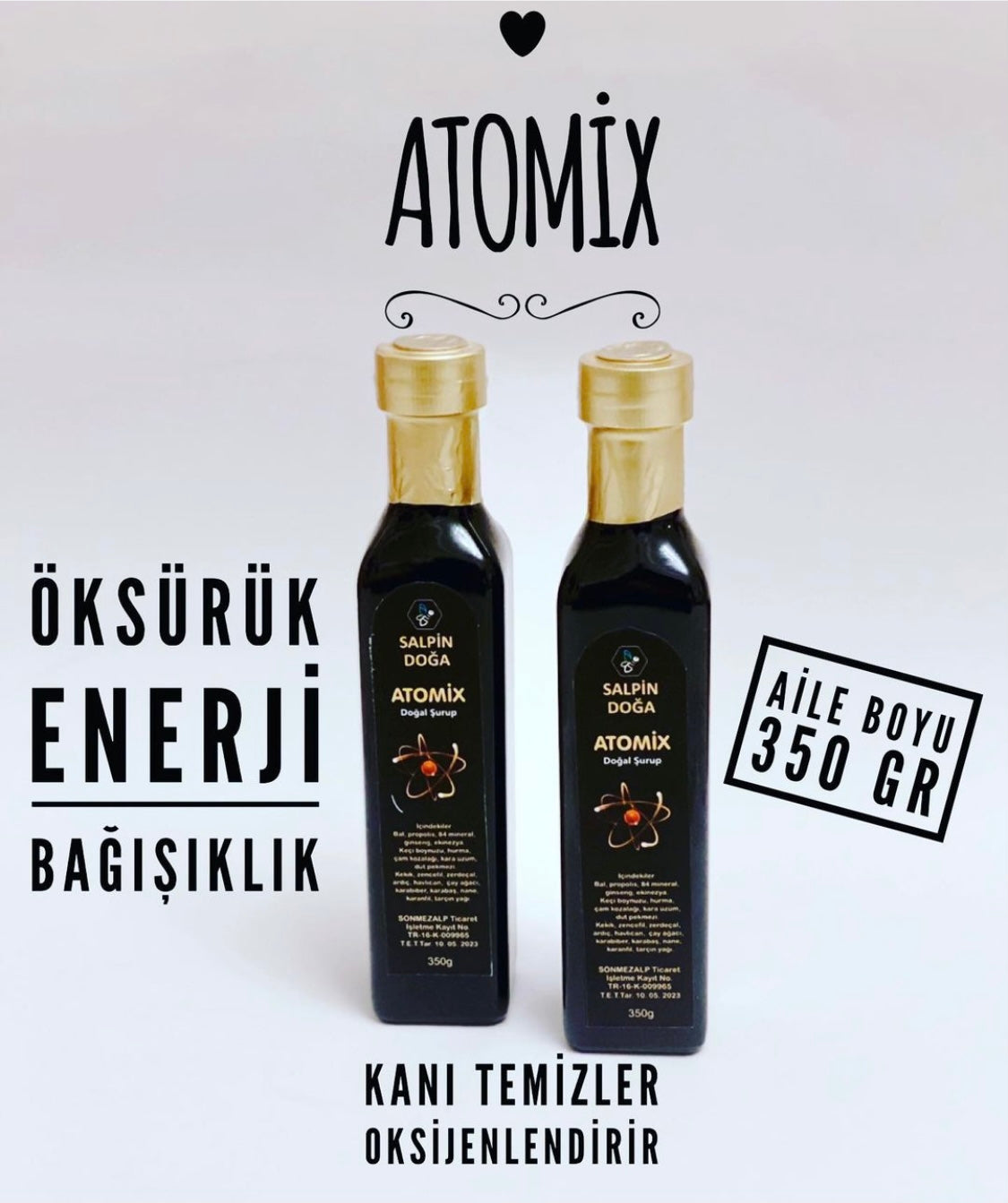 Atomix natuurlijke siroop