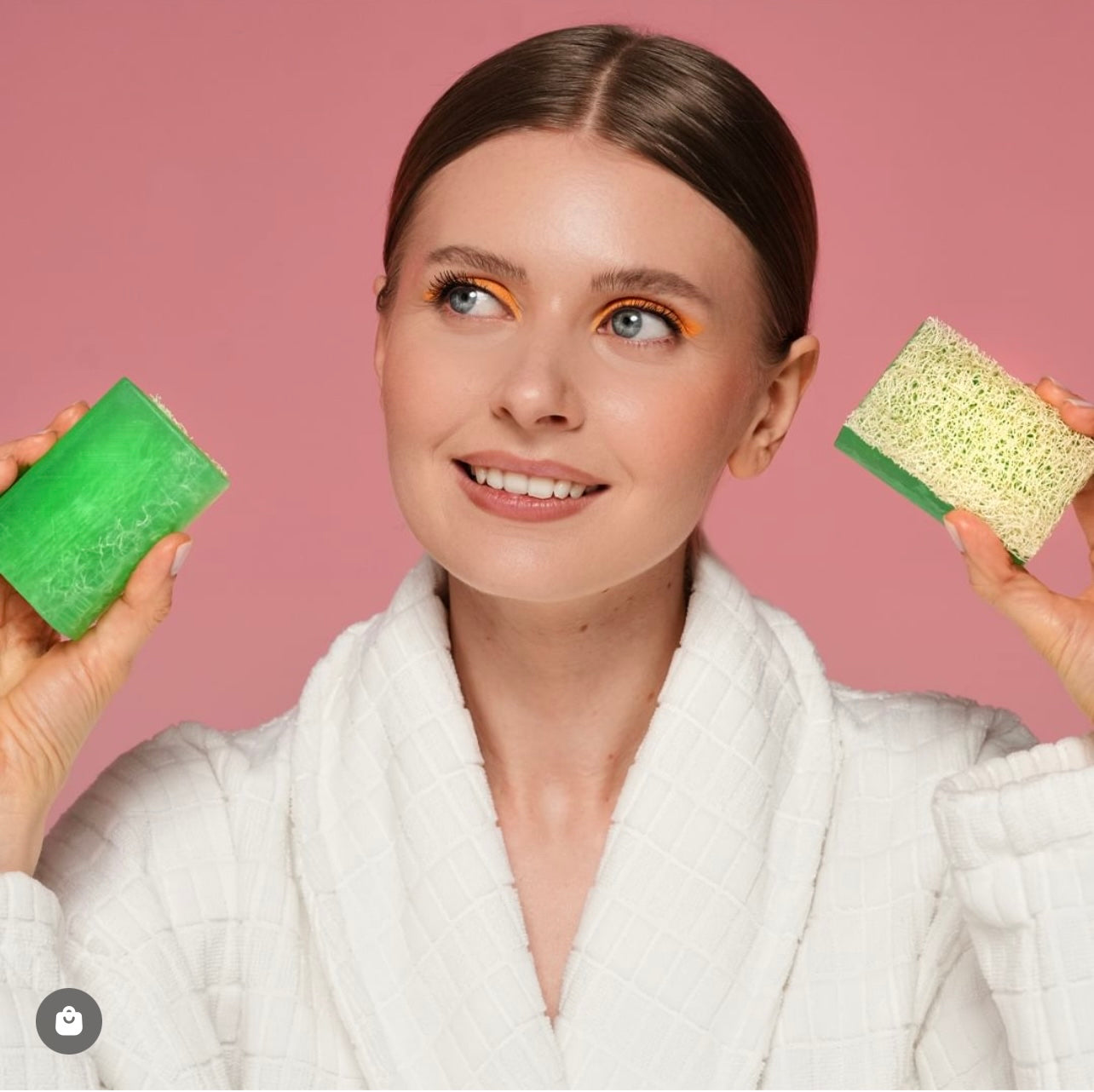 Loofah zeep