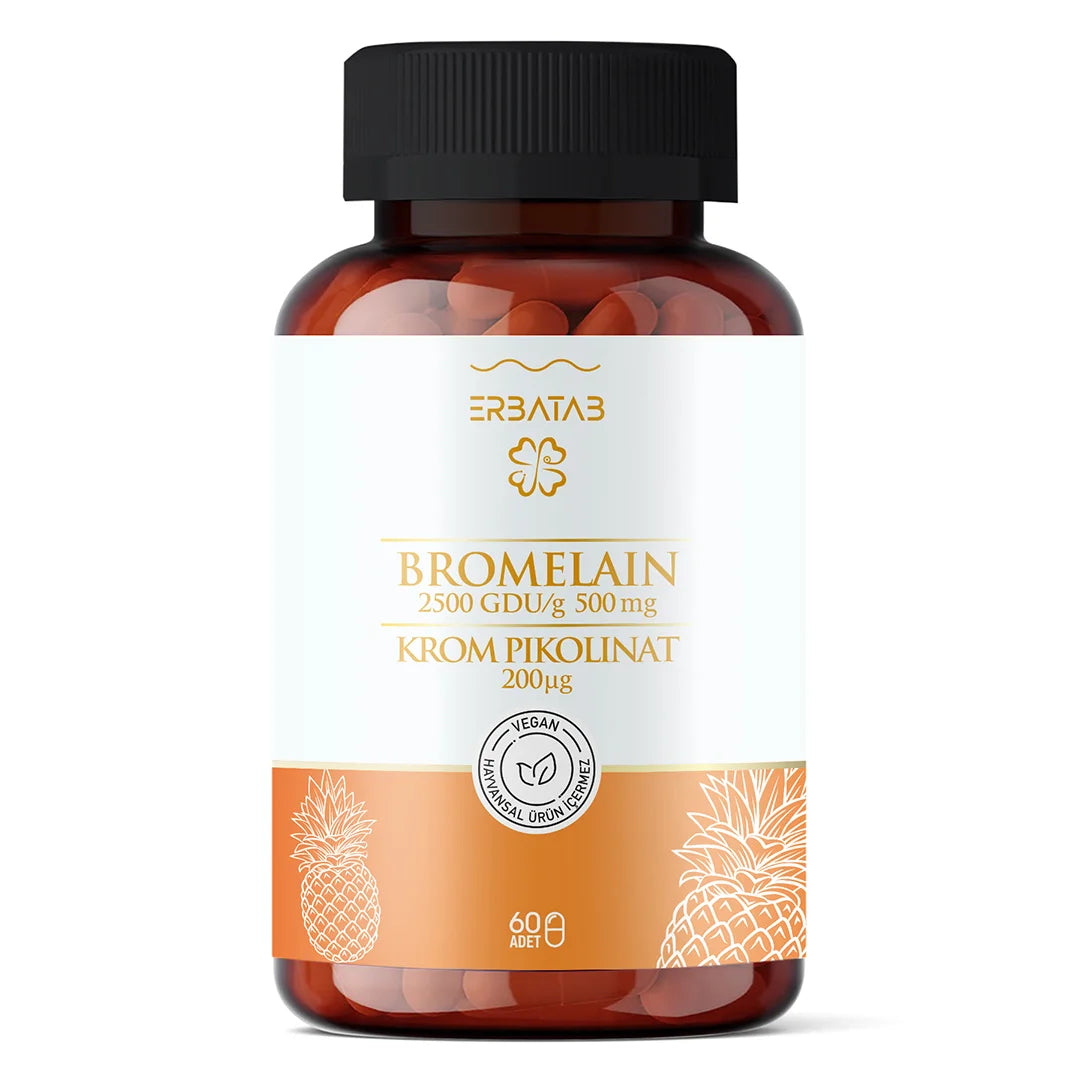 Erbatab Bromelaïne Chroompicolinaat