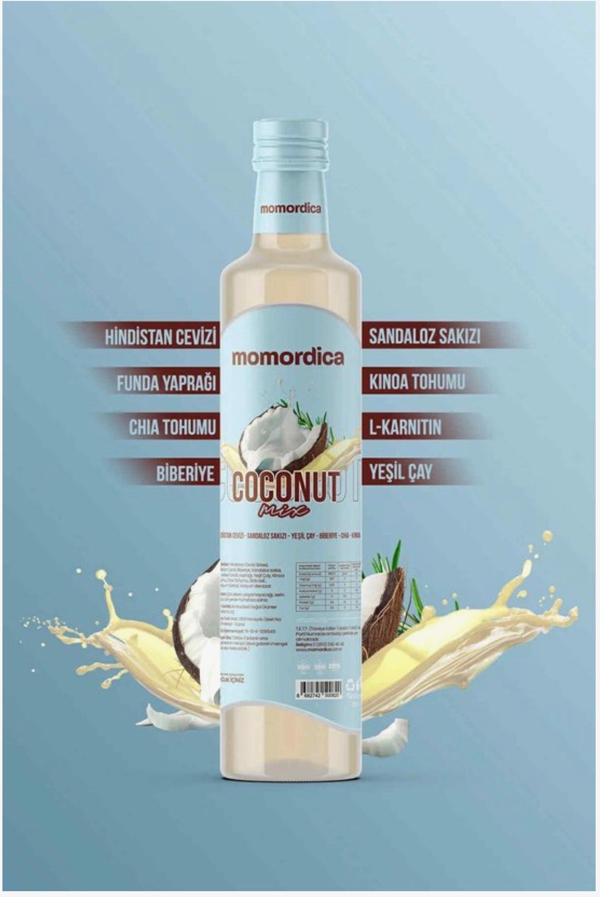 Momordica Coconut Mix – Verfrissende kokosdrank met groene thee