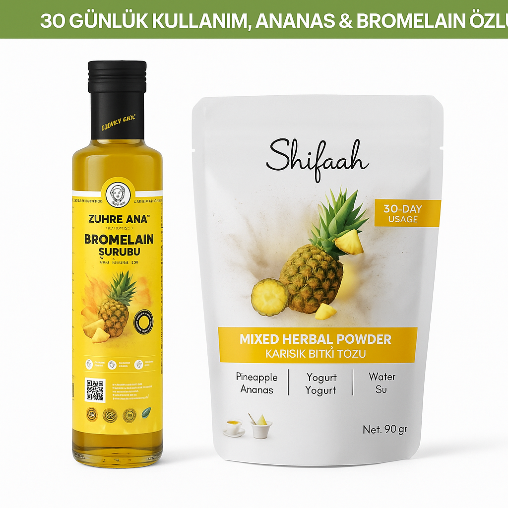 Natuurlijk detoxsupplement met bromelaïne en ananasextract