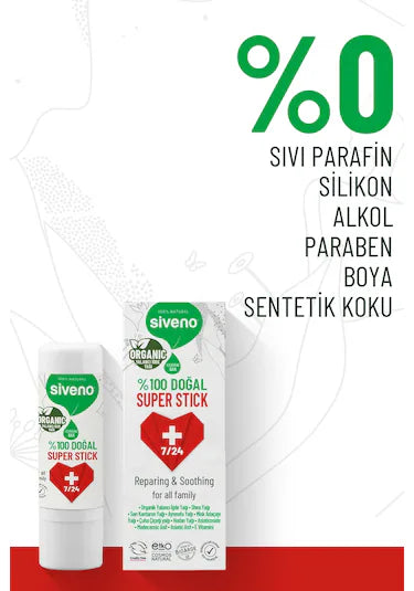 100% natuurlijke superstick voor directe verzachting en herstel, biologische kruidenformule, 6 g
