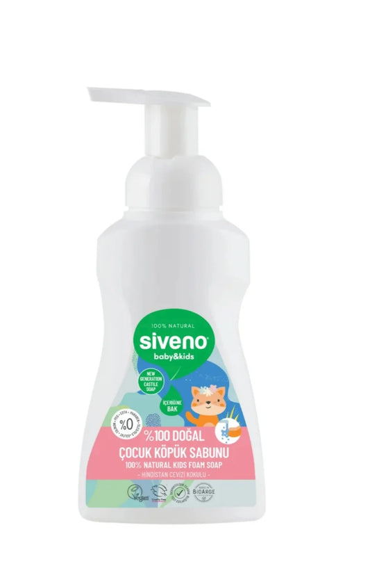 100% Natuurlijke Olijfolie Kinderschuimzeep – Vegan Castillezeep 250 ml