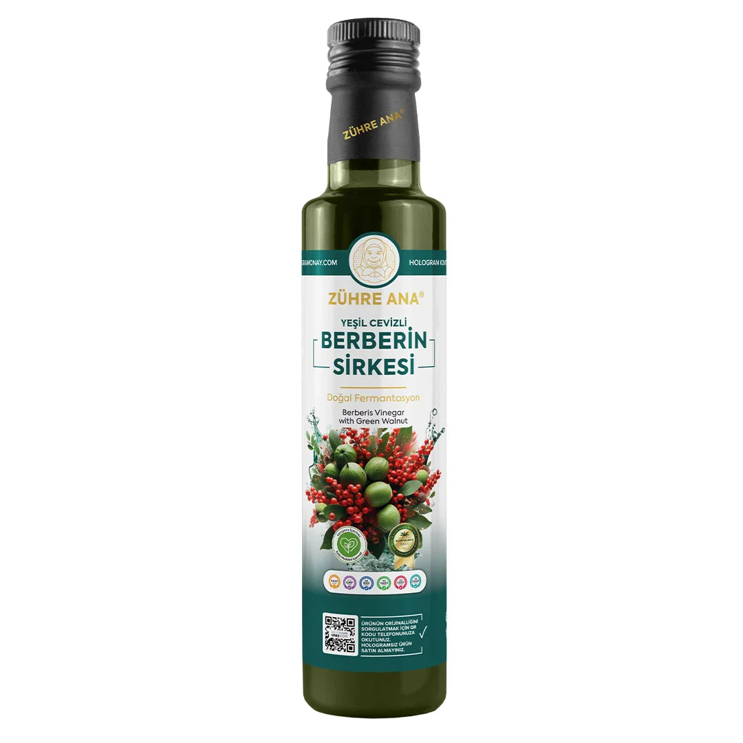 Zühre Ana Groene walnoot Berberazijn Natuurlijke fermentatie