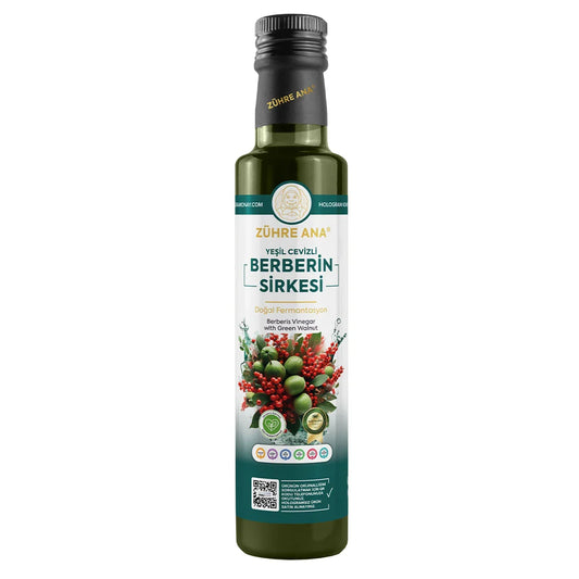 Zühre Ana Groene walnoot Berberazijn Natuurlijke fermentatie