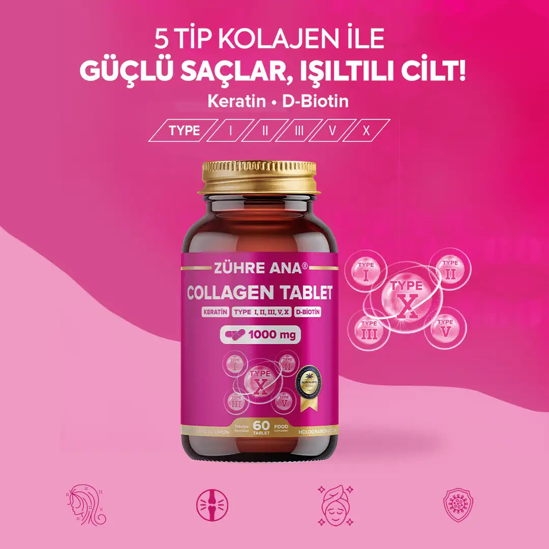 Zühre Ana collageencapsules – 60 capsules 220 g