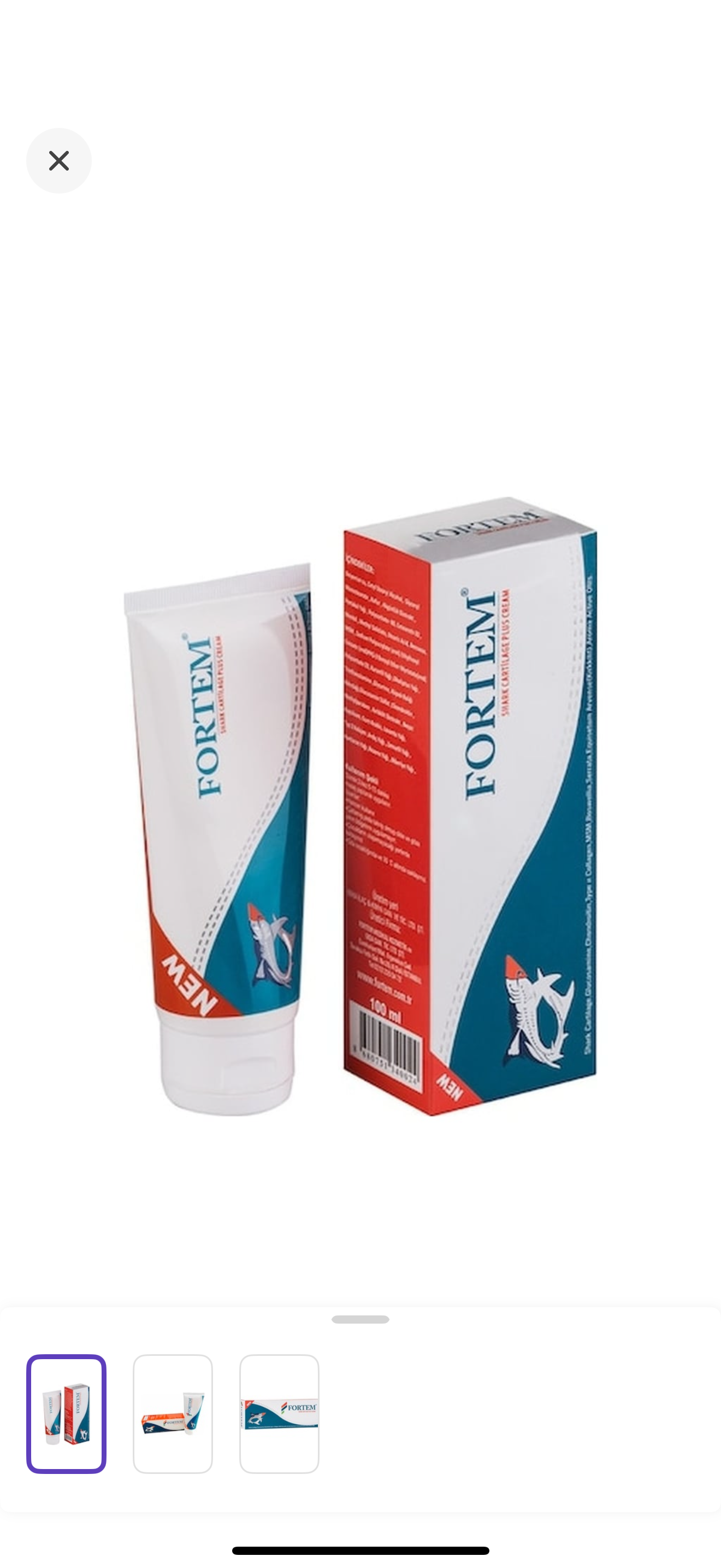 Haaienkraakbeenmassagecrème 100 ml