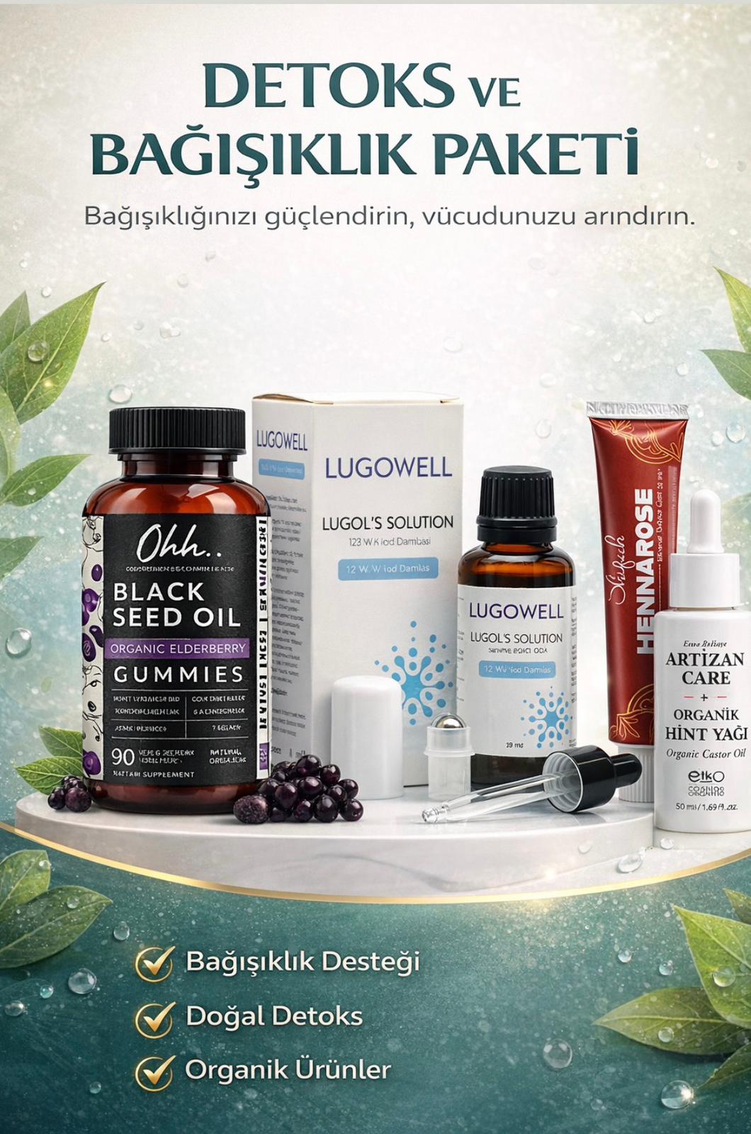 Detox- en immuunsysteemversterkerset