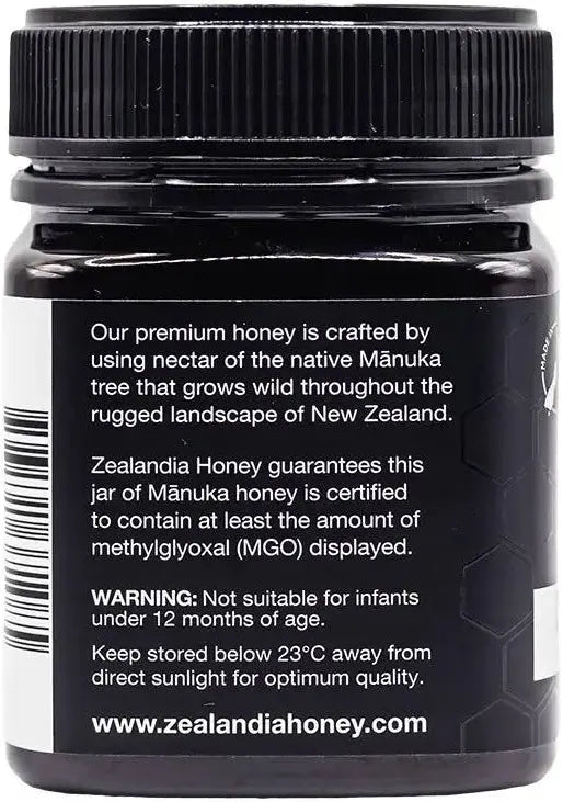 Manuka honing MGO 250+ – Natuurlijke en krachtige honing uit Nieuw-Zeeland 250 gram