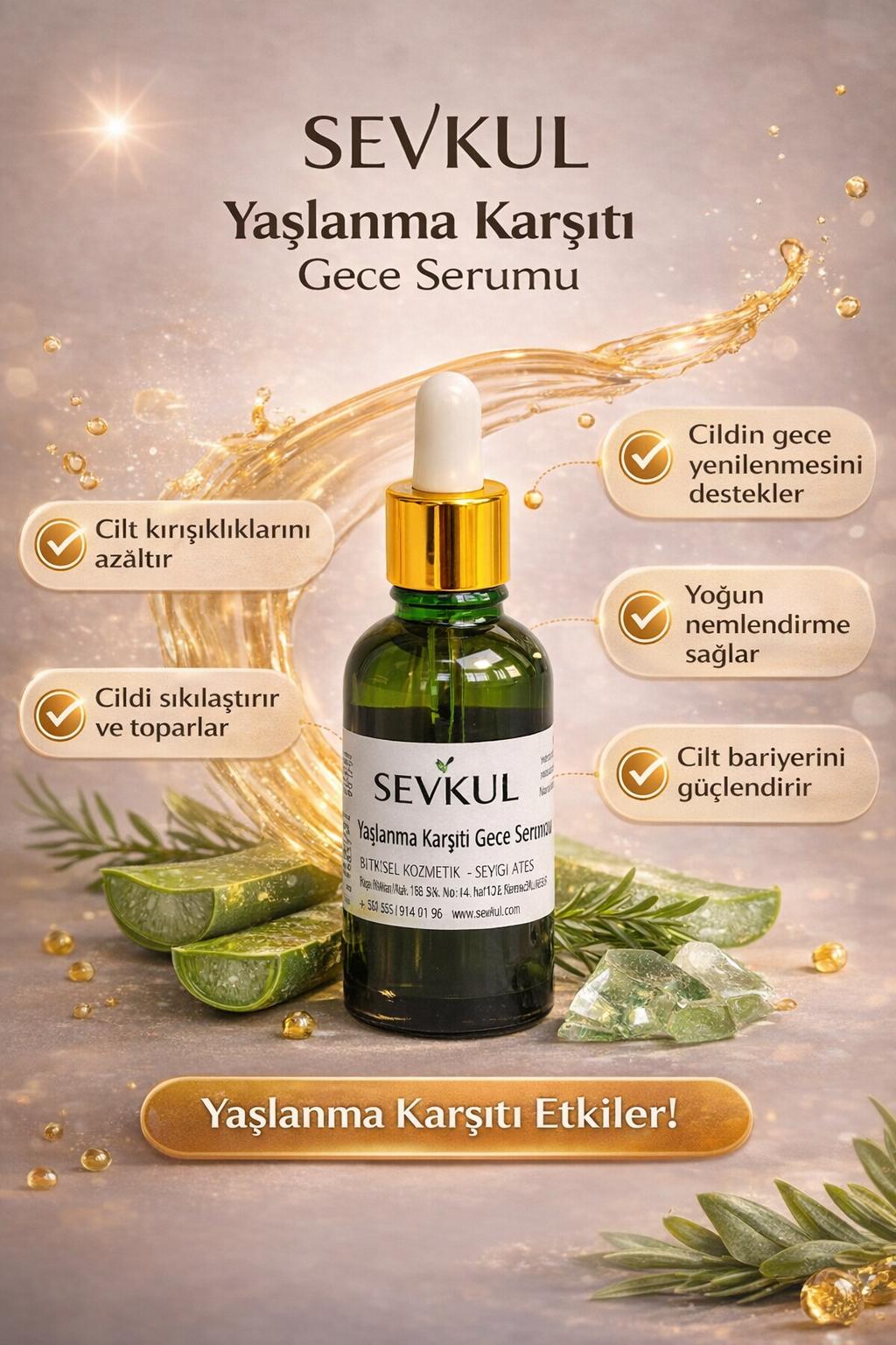 SEVKUL ANTI-AGING NACHTSERUM
