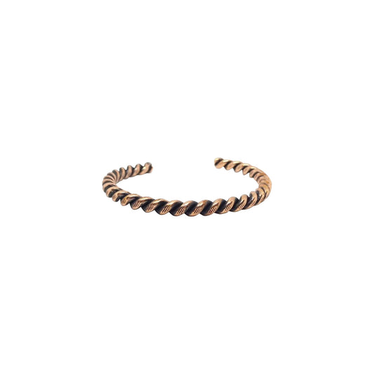 GEDRAAIDE KOPEREN ARMBAND