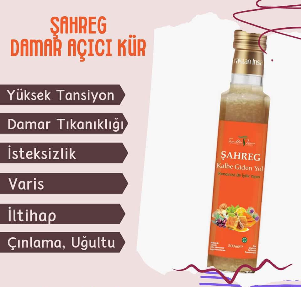 Shahreg kruidenextractmix met omega 3 en co-enzym Q10
