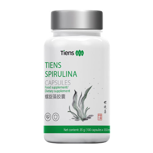 Spirulina capsules