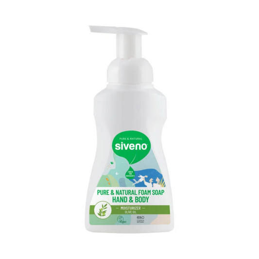 Natuurlijke Schuimende Olijfolie Hand en Lichaam Zeep